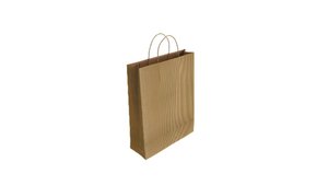 BOLSA PAPEL KRAFT VERJU. 27x37 RECI P/50