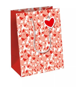 BOLSA PAPEL EXCELLIA 25x22 AMOR P/6