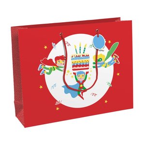 BOLSA PAPEL EXCELLIA SHOP POWER P/6
