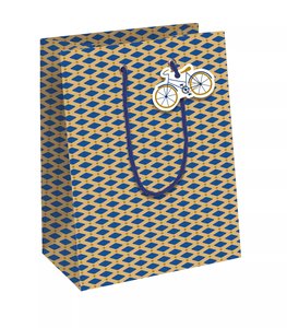 BOLSA PAPEL KRAFT B.MED. BIKE P/6