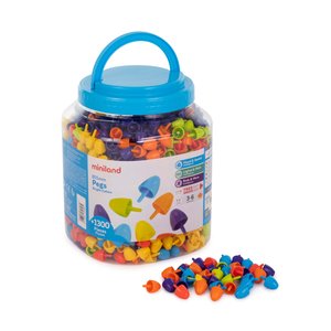 BOTE DE 1300 PEGS DE 15mm