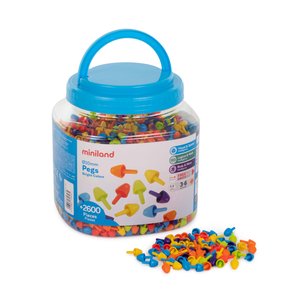 BOTE DE 2600 PEGS DE 10mm