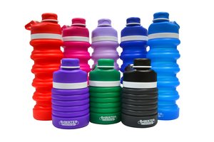 BOTELLA COLORLINE B-WATER FLEX PLEGABLE