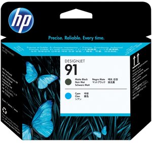 CAB.IJ.HP C9463A Nº91 NEGRO MATE y GRIS