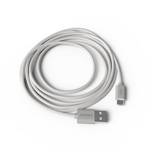 CABLE USB - MICRO BLANCO 2 m.