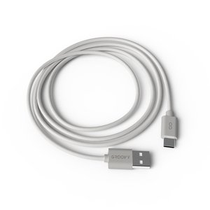 CABLE USB - TYPE C BLANCO 1 m.