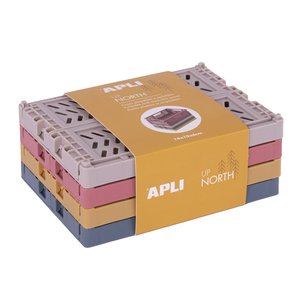 CAJA ALMACENAMIENTO APLI PACK 4 SURT.