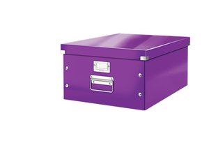CAJA ALMACENAMIENTO LEITZ GD. VIOLETA
