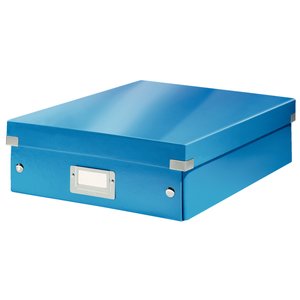 CAJA ALMACENAMIENTO LEITZ MD. AZUL