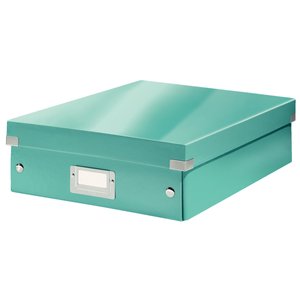 CAJA ALMACENAMIENTO LEITZ MD. TURQUESA