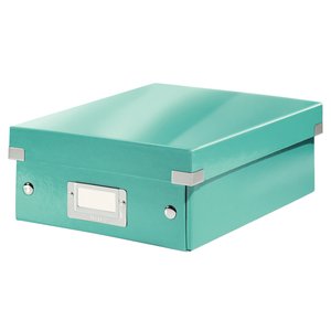 CAJA ALMACENAMIENTO LEITZ PQ. TURQUESA