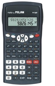 CALCULADORA CTF.MILAN 10+2 DIG. NEGRO