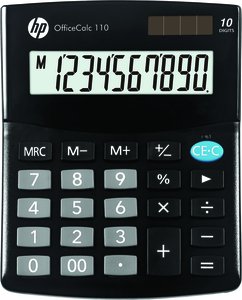 CALCULADORA MESA HP 10 DIG. 110/INT BX