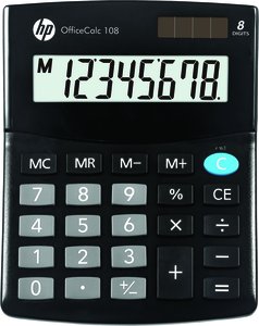CALCULADORA MESA HP 8 DIG. 108/INT BX