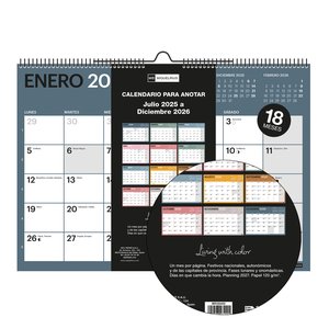 CAL.MR. 18M. PARED CHROMAT MES A3