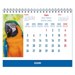 CAL.DOHE SOBR. MES 150x210 AVES EXOTICAS