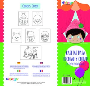 CARETA CART. 300gr. CAPERUCITA PACK 6
