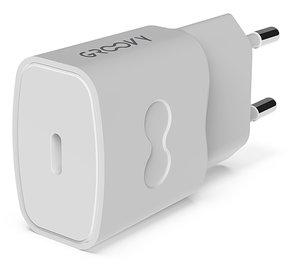 CARGADOR GROOVY PARED USB-C 2,4A BLANCO