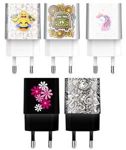 CARGADOR TECHONE DOBLE PARED DISEÑO P/5