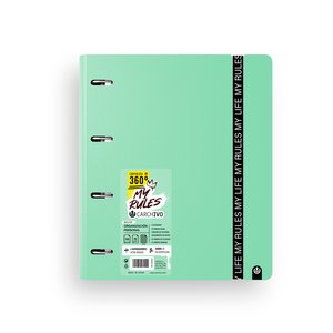 CARPEBLOC CARCH. FOAM A4 4AN.100H JADE