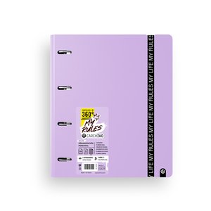CARPEBLOC CARCH. FOAM A4 4AN.100H MALVA