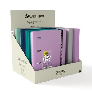 CARPEBLOC CARCH. FOAM A4 4AN.100H SURT.