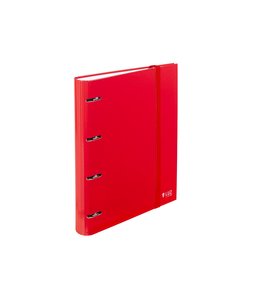 CARPEBLOC CARCH.LUZ A4 4AN.100 H ROJO