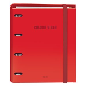 CARPEBLOC DOHE COLOUR VIBES A4 ROJO