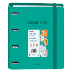 CARPEBLOC DOHE COLOUR VIBES A4 POLY VERD