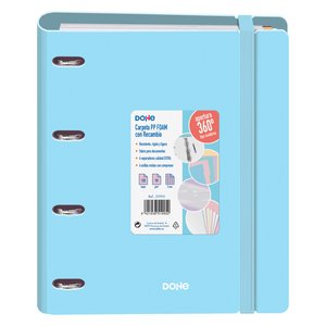 CARPEBLOC DOHE SERENITY A4 POLY AZUL