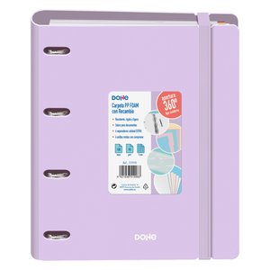 CARPEBLOC DOHE SERENITY A4 POLY MORADO