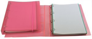 CARPEBLOC IBERPLAS NEON TRANS. A4 SURTID