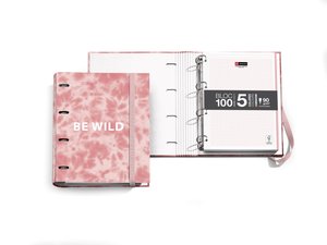 CARPEBLOC MR ANTIVIRAL TIE DYE A4 ROSA
