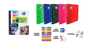 CARPEBLOC OXFORD A4 4AN.100 Hj COL.(5)