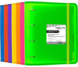 CARPEBOOK MULTILINE P.P A4 VERDE