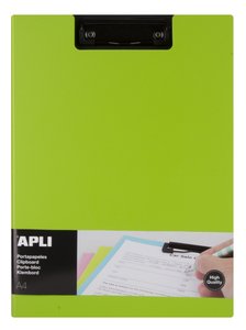 CARP.PINZA PORTABLOC APLI PP FOAM A4 VD