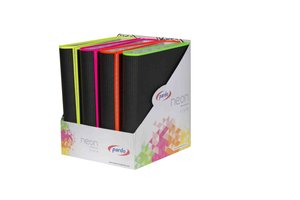 CARP. PARDO BORDE NEON Fº 4 AN.40 VERDE