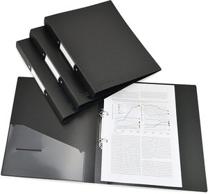 CARPETA RAPESCO PP A4 2 AN.35 NEGRO P/4