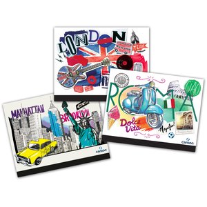 CARP.DIBUJ.CREATIVE GOMAS CIUDADES A4+