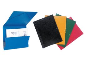 CARPETA GOMAS SARO CART. GOF.10 Fº AZUL