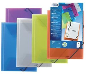 CARPETA SOLAP.ELBA PP A4 PERSON. TRANS.