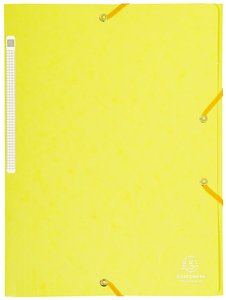 CARPETA SOLAP.EXACOMPTA CART. A4 AMARILL