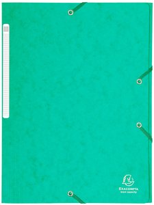 CARPETA SOLAP.EXACOMPTA CART. A4 VERDE