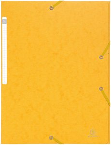 CARPETA SOLAP.EXACOMPTA CART. A4 AMARILL