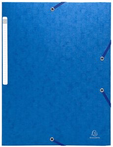 CARPETA SOLAP.EXACOMPTA CART. A4 AZUL