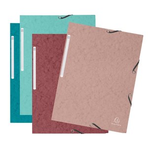 CARPETA SOLAP.EXACOMPTA CART. A4 SURT.