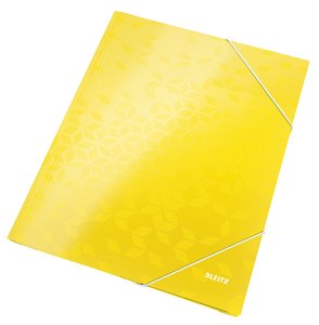 CARPETA SOLAP.LEITZ WOW CART. A4 AMARILL