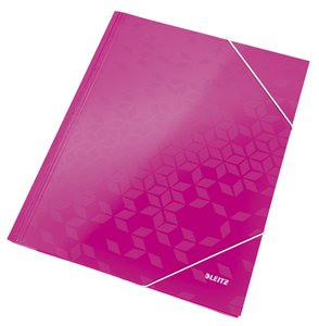 CARPETA SOLAP.LEITZ WOW CART. A4 FUCSIA