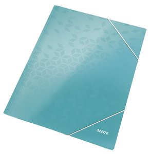 CARPETA SOLAP.LEITZ WOW CART. A4 TURQUES