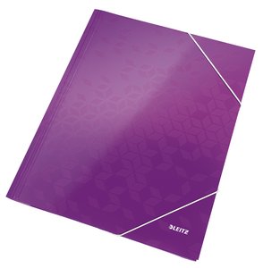 CARPETA SOLAP.LEITZ WOW CART. A4 VIOLETA